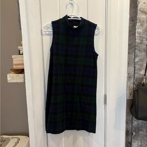 Twik Sleeveless Plaid Dress